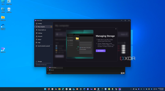 11 shows getting started with Proton Drive Optimize Storage feature
