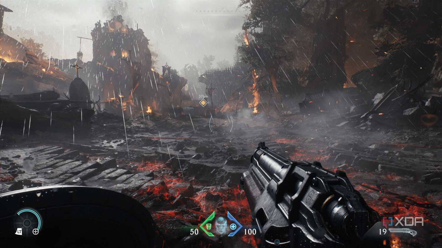 Doom: The Dark Ages with DLSS 4 and Frame-Gen enabled