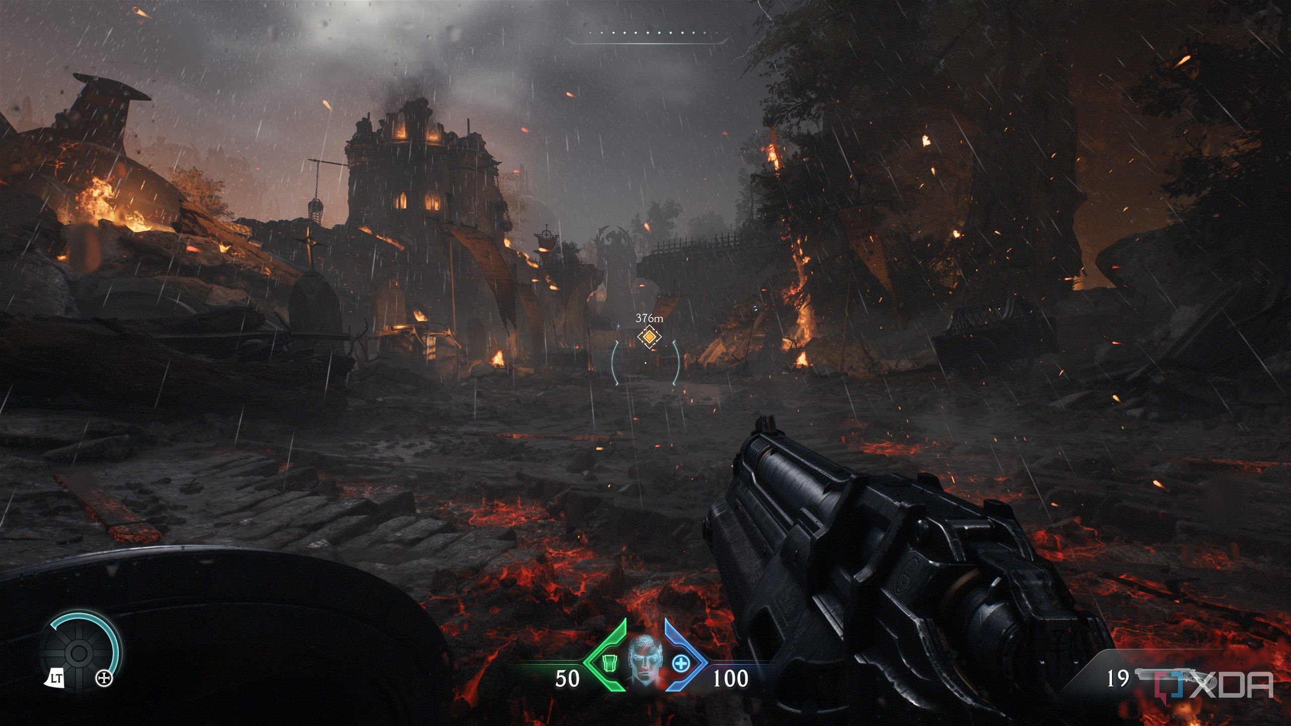 Doom: The Dark Ages with DLSS 4 enabled