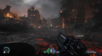 Doom: The Dark Ages with DLSS 4 enabled