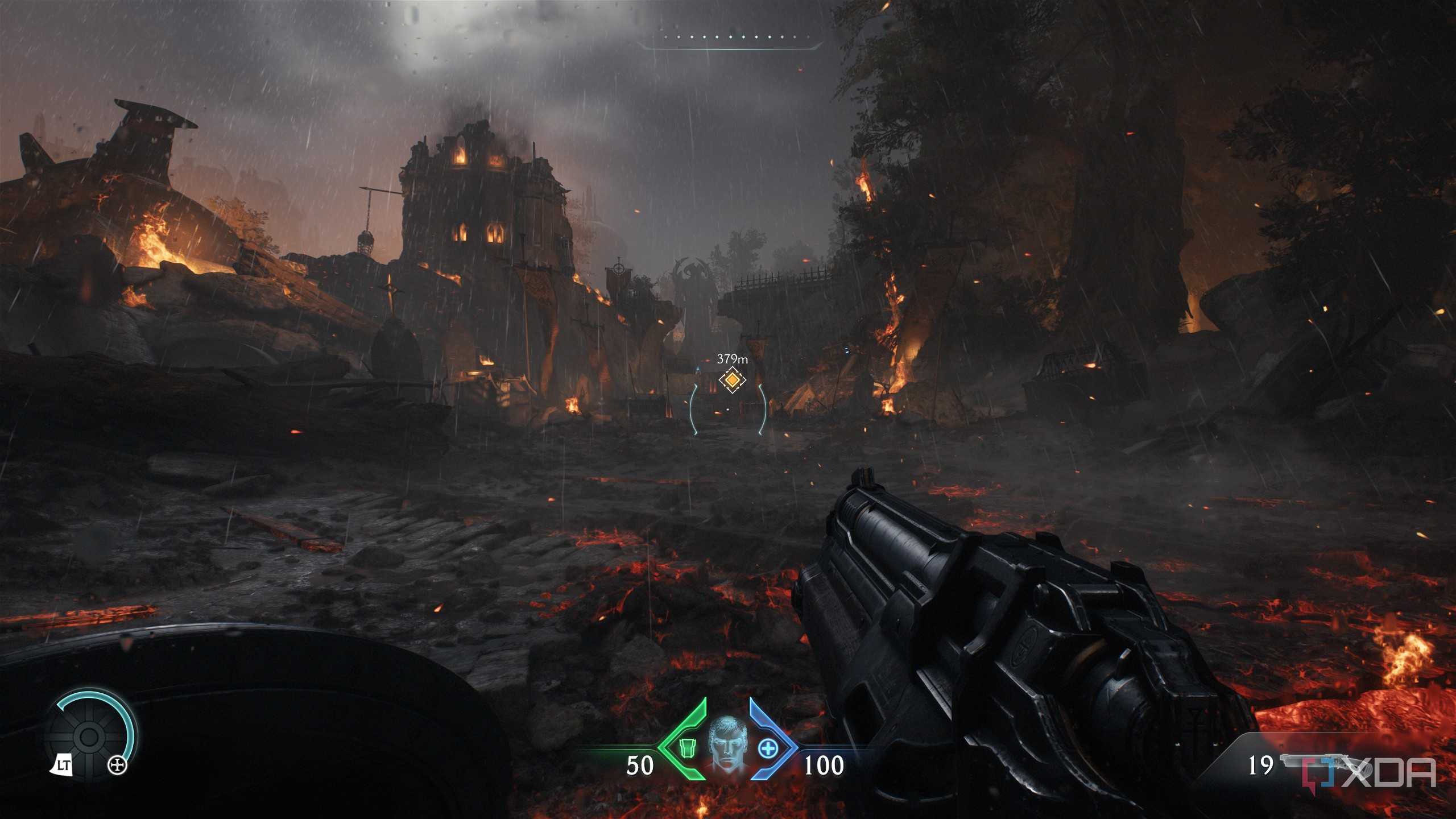 Doom: The Dark Ages with no upscaling
