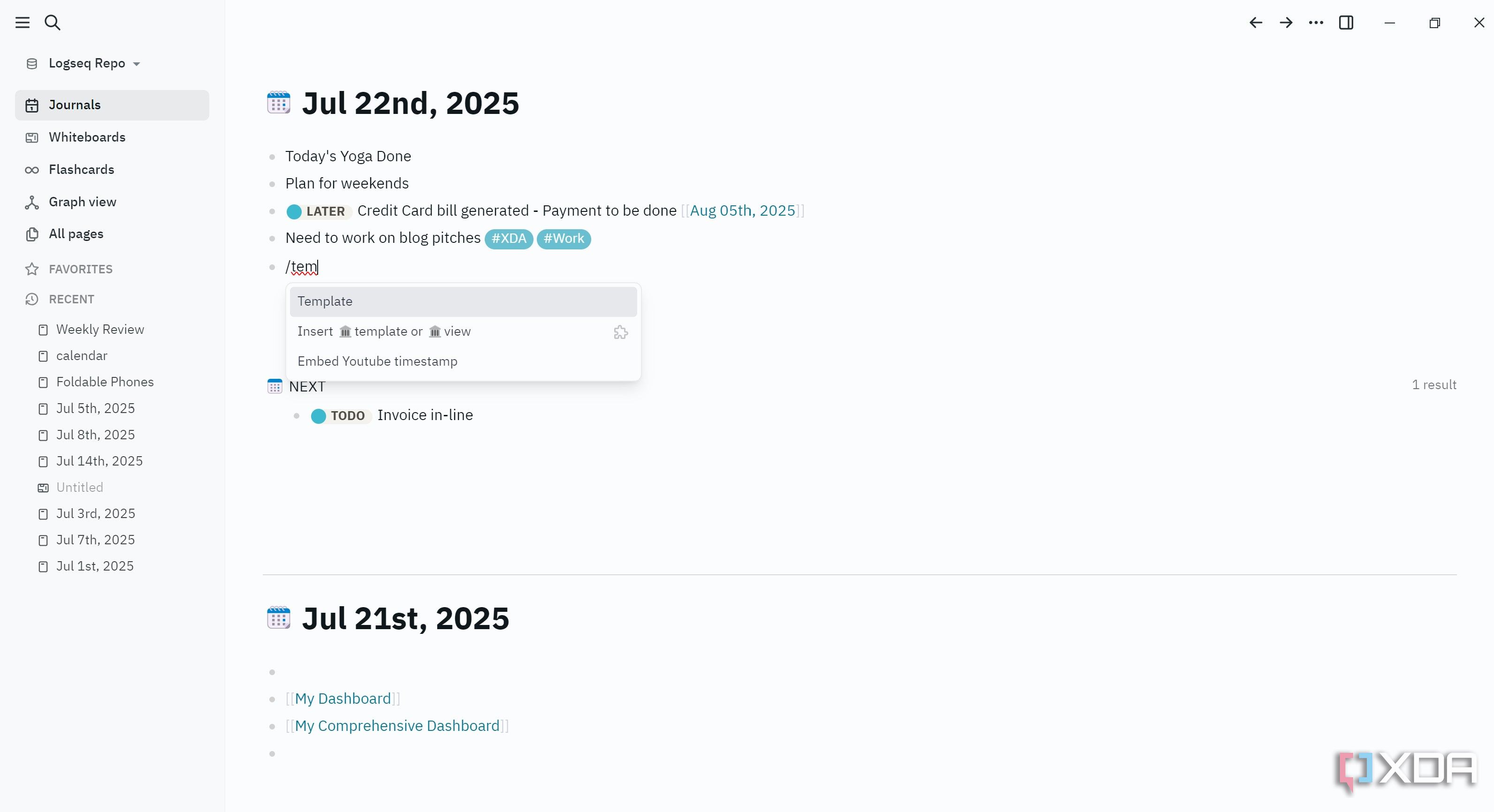 3 ways I use automation to supercharge my Logseq journaling
