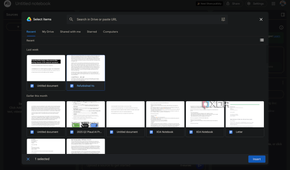 Adding a Docs as a source for a NotebookLM notebook