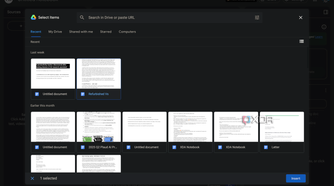 Adding a Docs as a source for a NotebookLM notebook