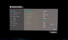Alienware OSD color profile