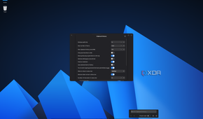 Screenshot of Clipboard History extension and its settings on AnduinOS