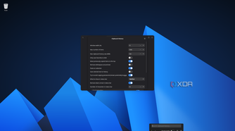 Screenshot of Clipboard History extension and its settings on AnduinOS