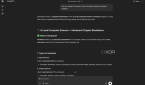 asking ChatGPT about computer science