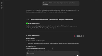 asking ChatGPT about computer science