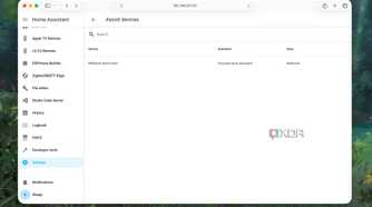 ATOM Speaker set as an Assist device