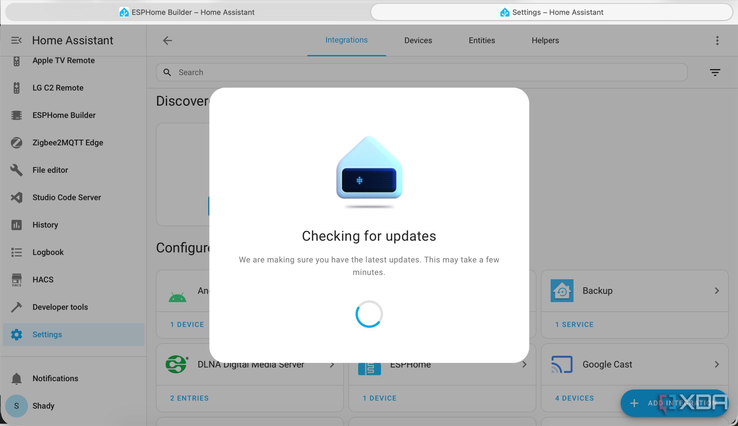 ATOM Speaker Checking for Updates