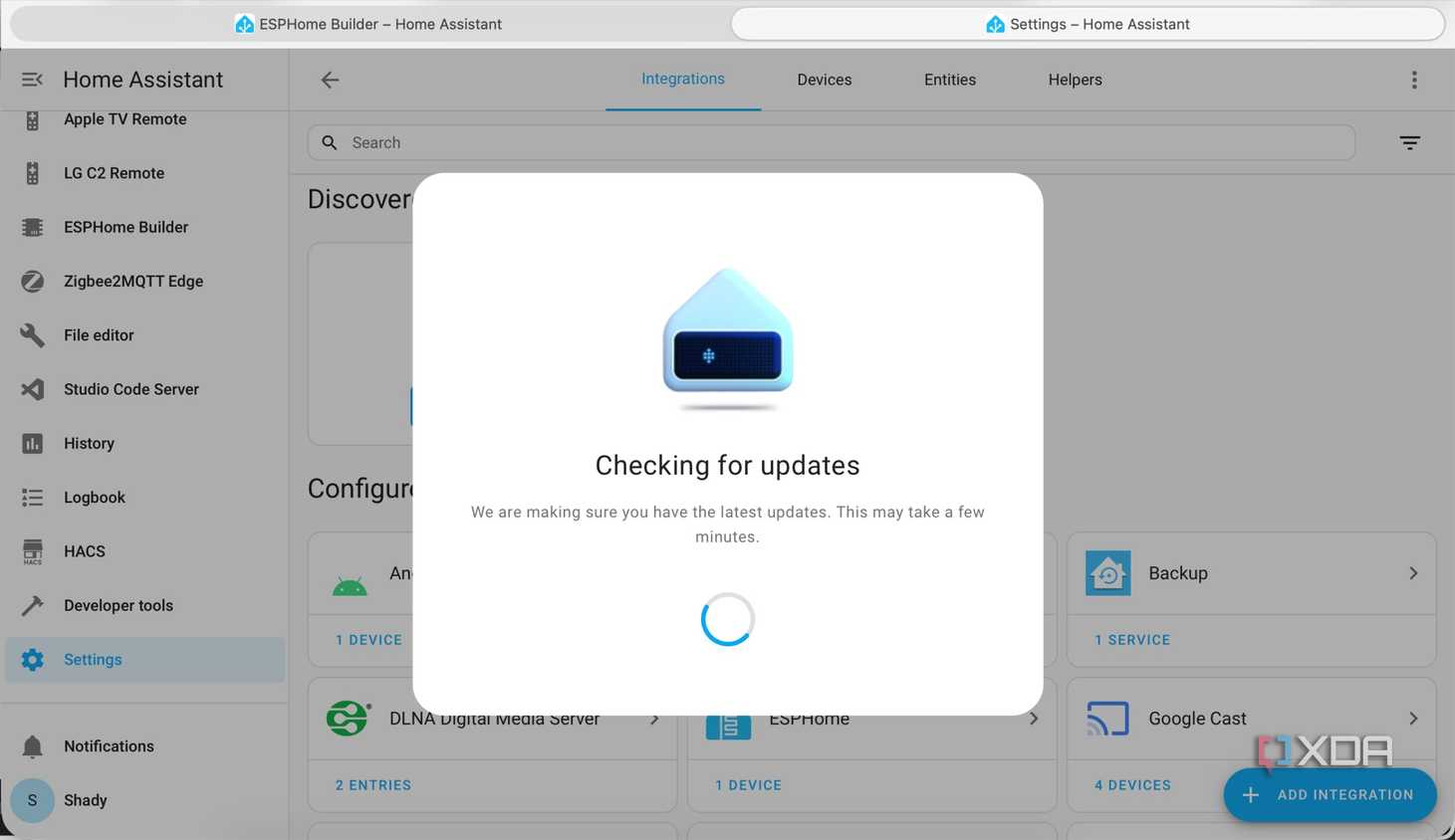 ATOM Speaker Checking for Updates