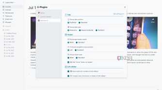 Awesome UI plugin settings in Logseq