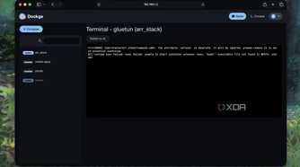 Bash shell for Gluetun