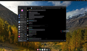 Screenshot of Beeper on Ubuntu
