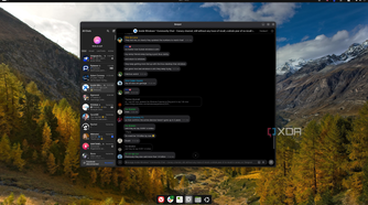 Screenshot of Beeper on Ubuntu