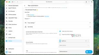 Blueprint based Automation for appliances