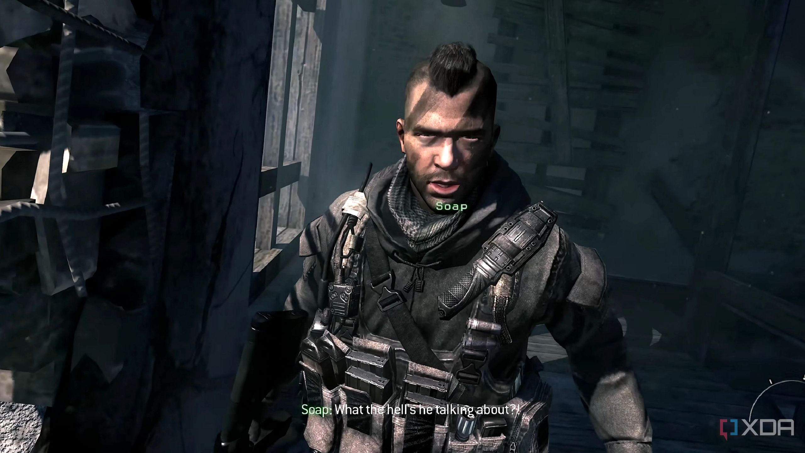 Soap MacTavish in Call of Duty: Modern Warfare III (2011).