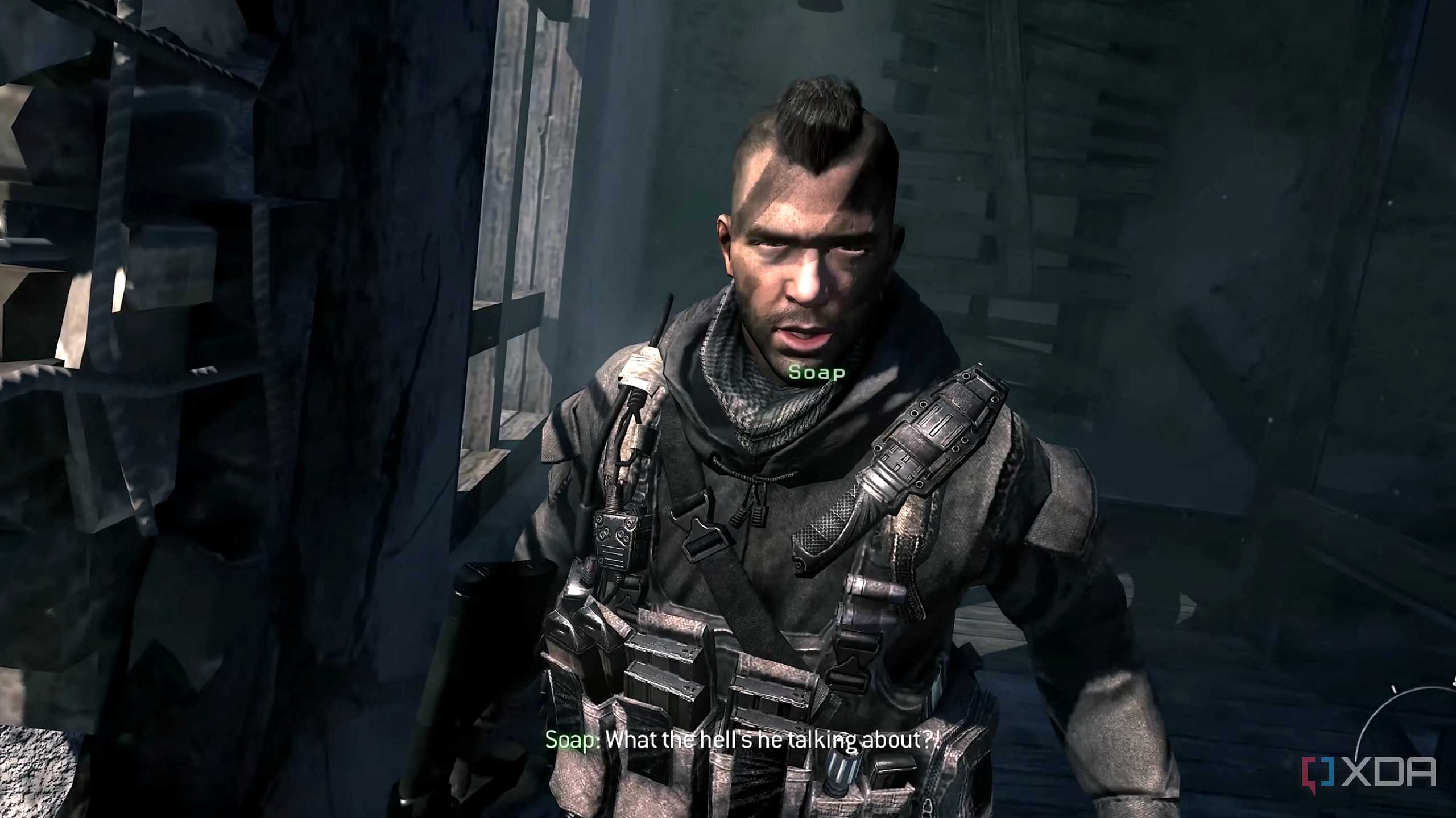 Soap MacTavish in Call of Duty: Modern Warfare III (2011).