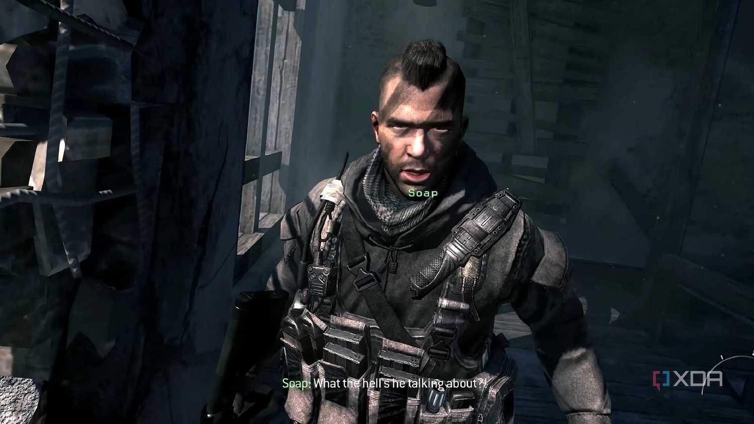 Soap MacTavish in Call of Duty: Modern Warfare III (2011).