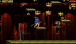 A custom level in the 1997 game Claw.