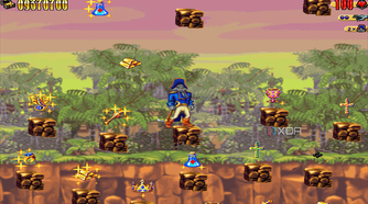 A custom level in the 1997 game Claw.