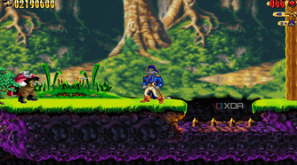 Level three in the 1997 game Claw.
