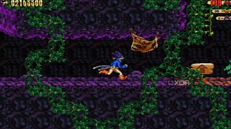 Claw running in the 1997 game Claw.