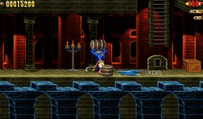 Screenshot from the 1997 game Claw.