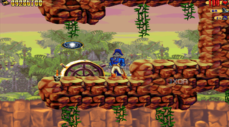 A hidden area in the 1997 game Claw.