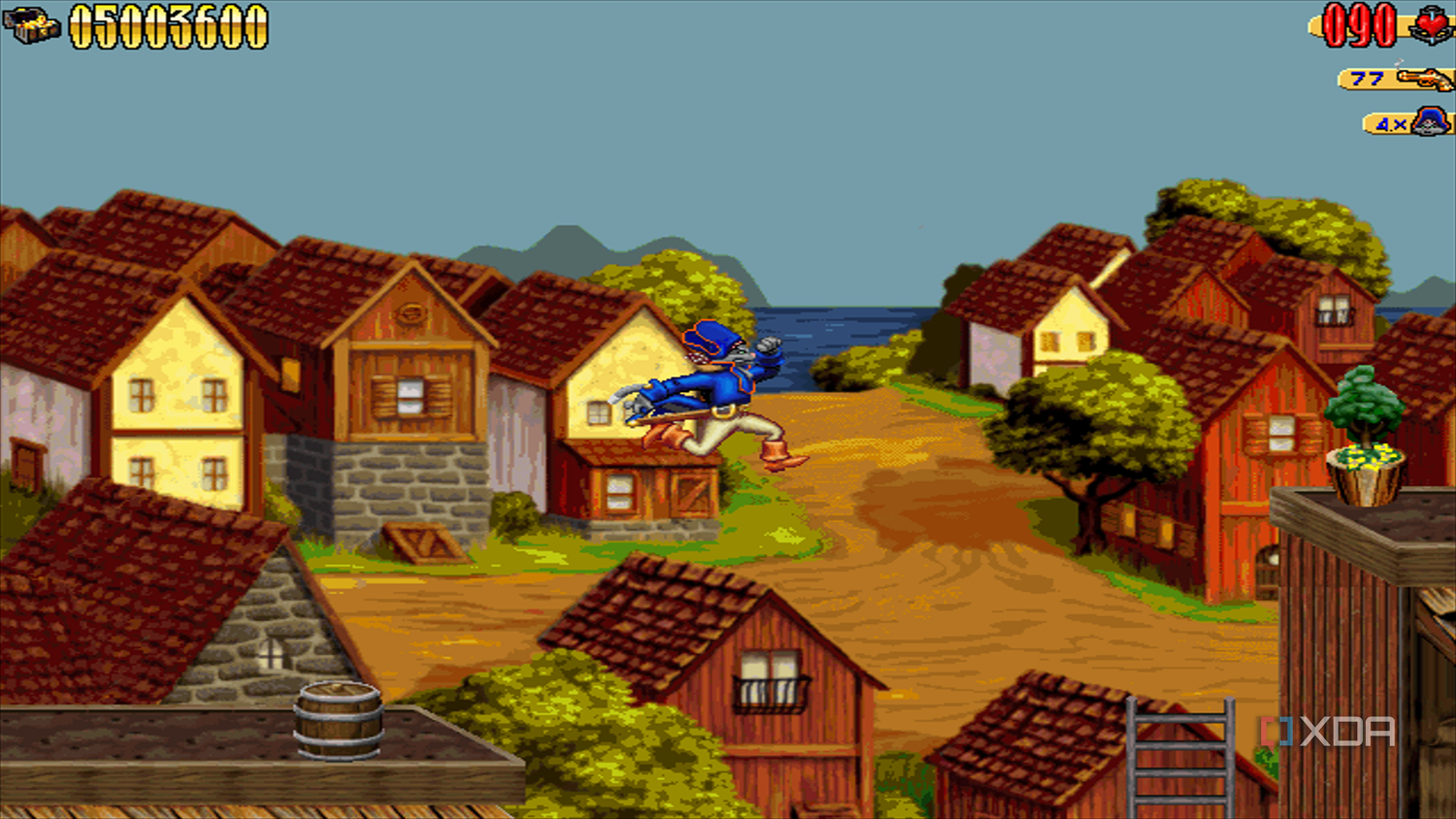 Level five in the 1997 game Claw.