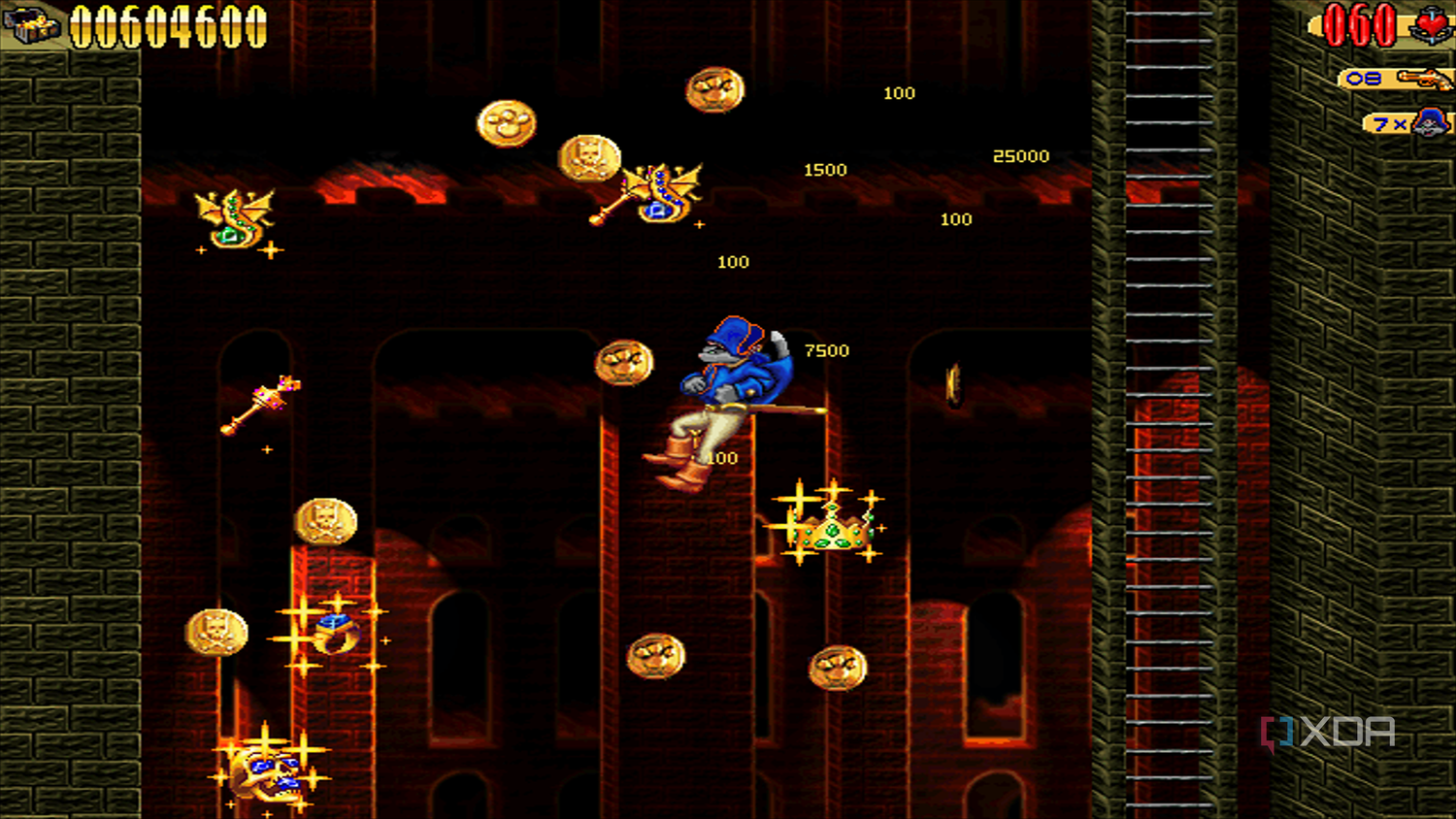 Screenshot from the 1997 game Claw.
