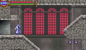 Screenshot from the game Castlevania: Aria of Sorrow.