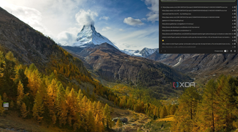 Screenshot of an Ubuntu desktop showing the Clipboard History flyout