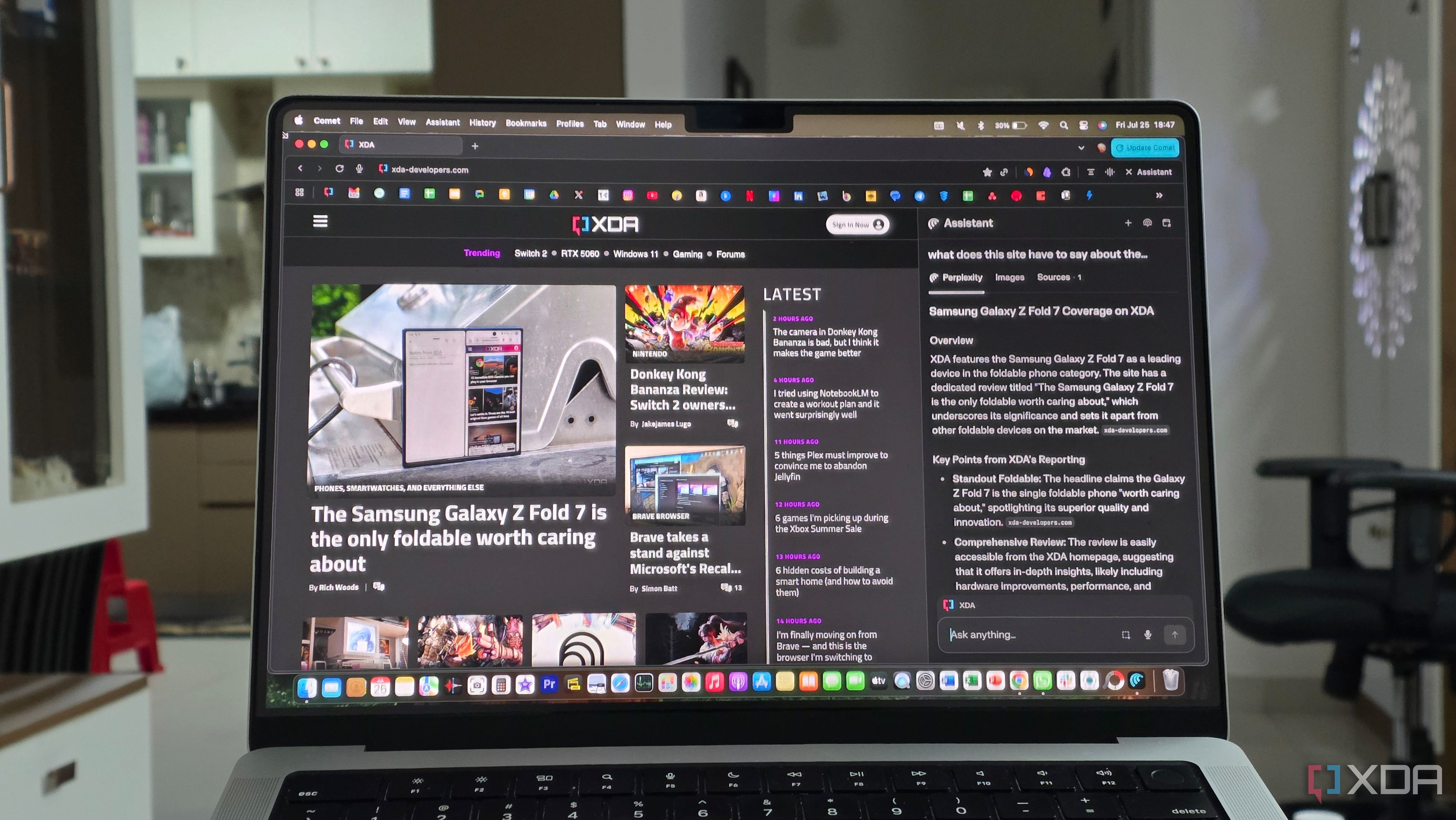 Comet browser featured image