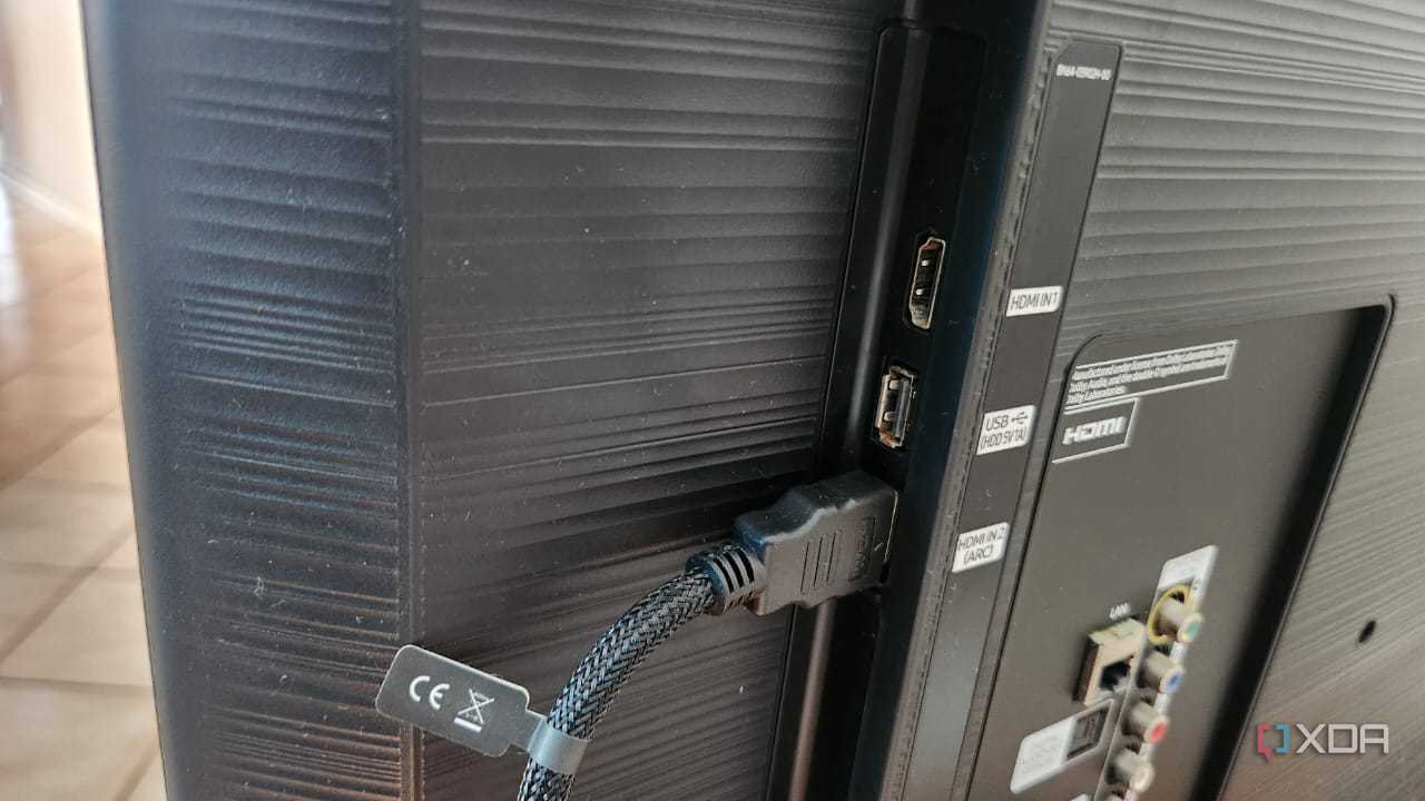 Samsung TV Ports