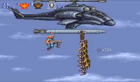 Stage 4 in Contra III: The Alien Wars.