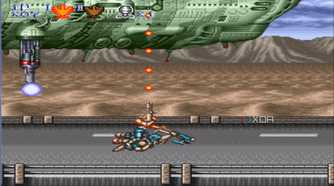 Stage 4 in Contra III: The Alien Wars.