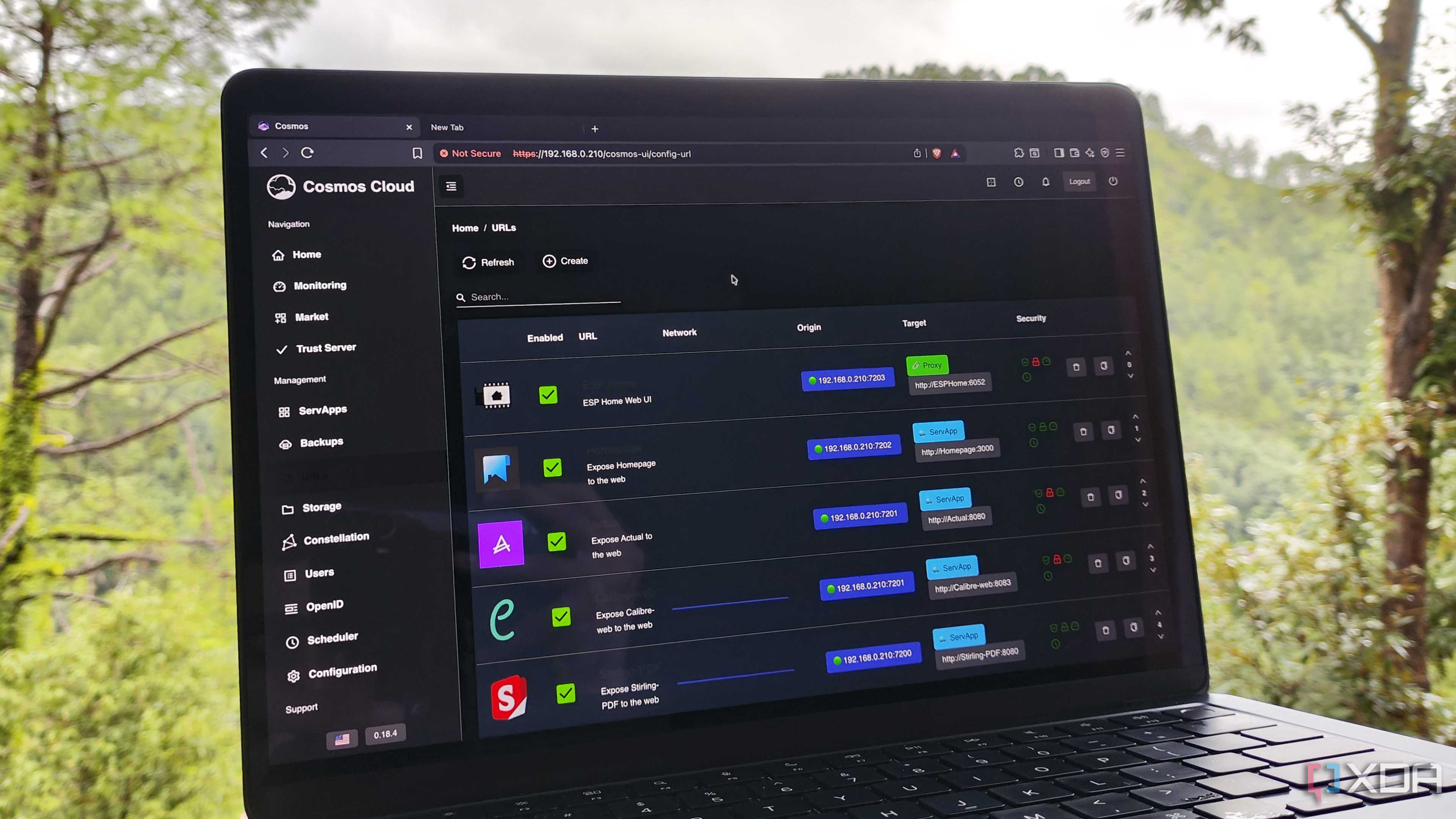 The Cosmos UI