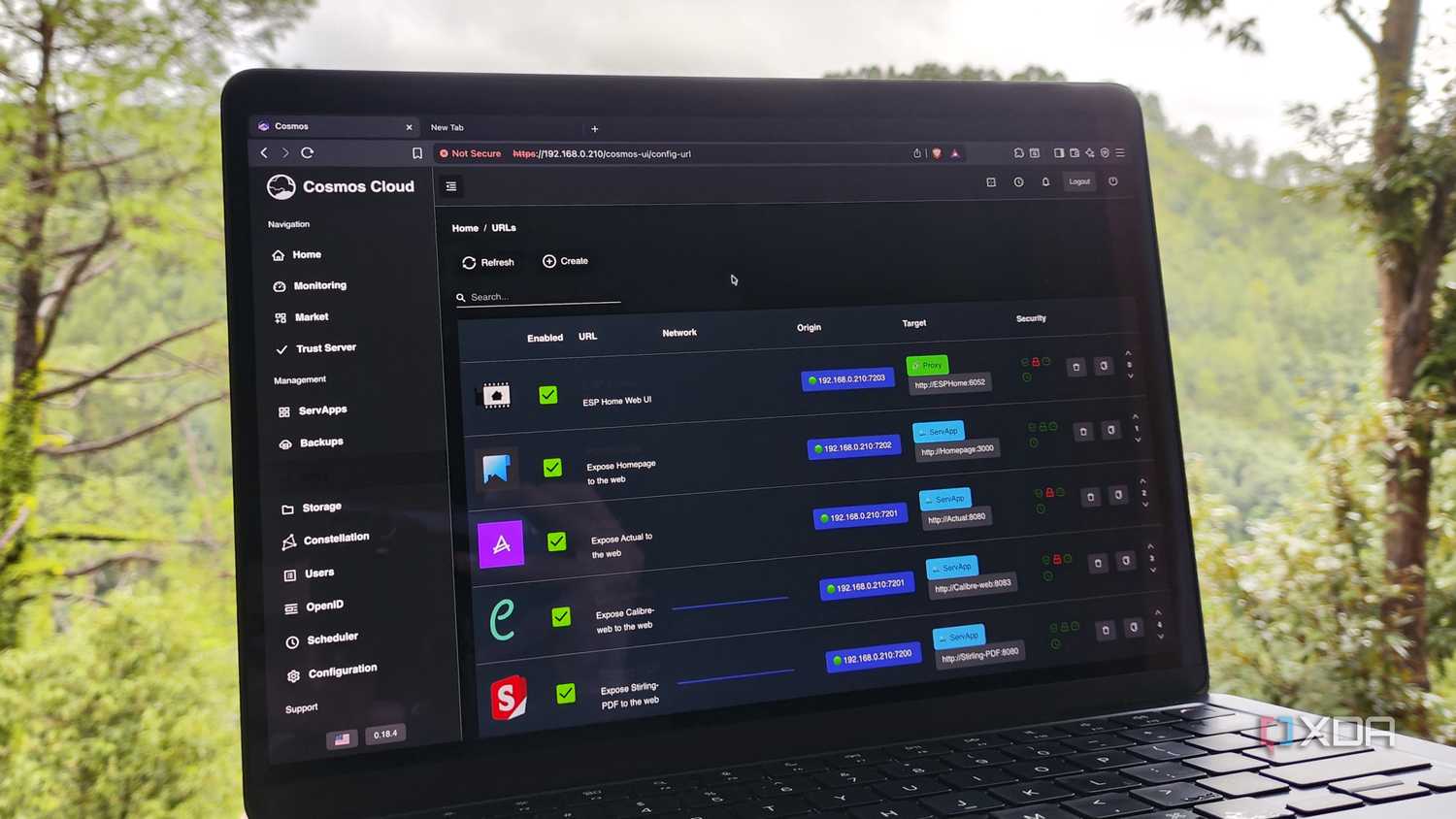 The Cosmos UI