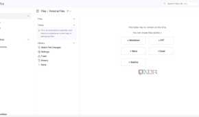 Create new file inside Seafile