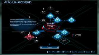 Skill tree in Death Stranding 2.