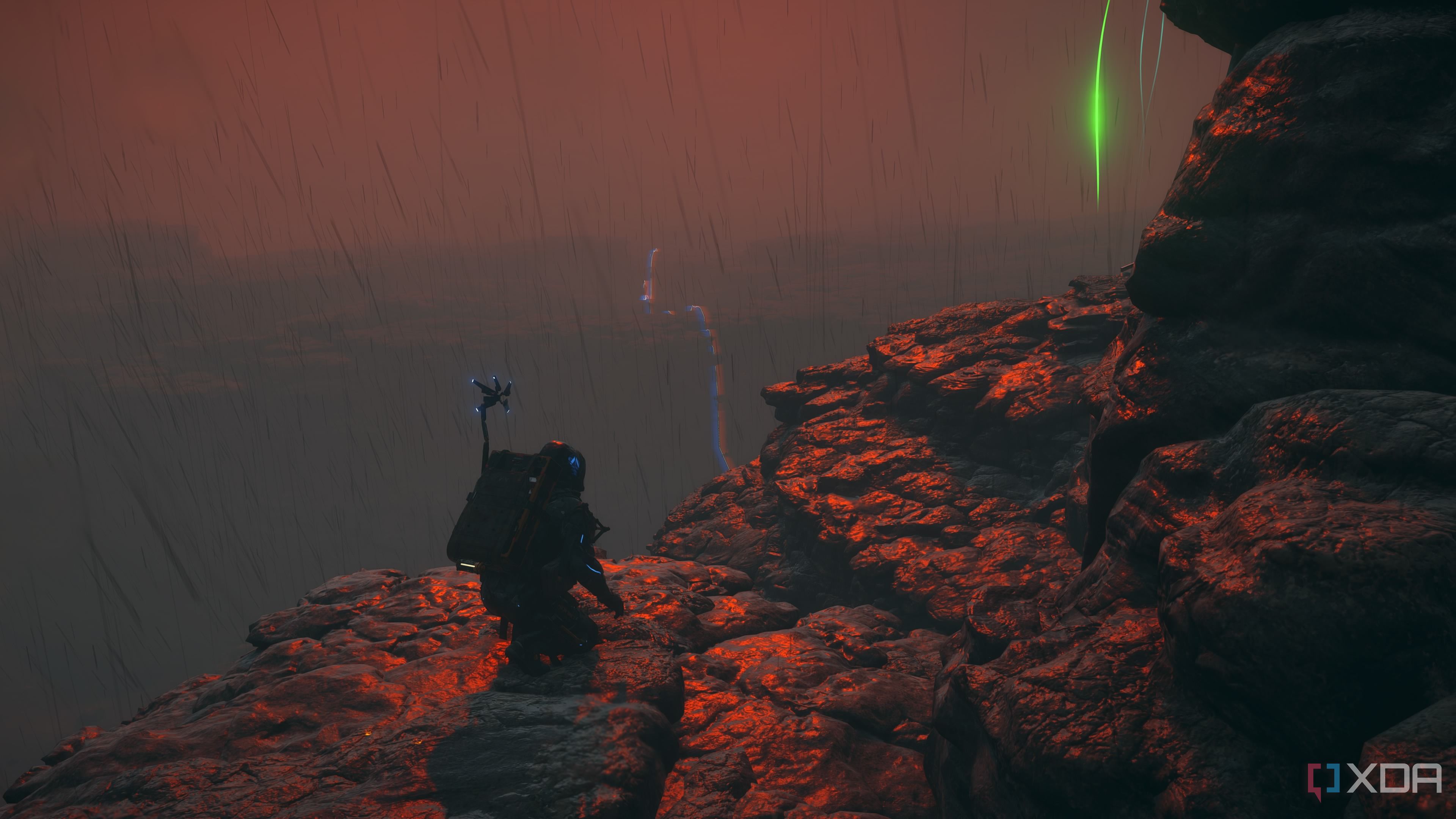 Screenshot from Death Stranding 2.