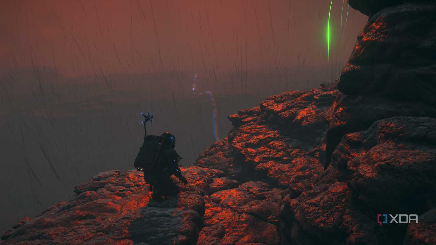 Screenshot from Death Stranding 2.