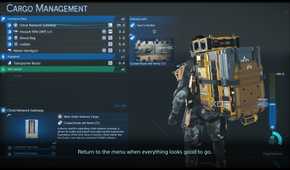 Cargo management in Death Stranding 2.
