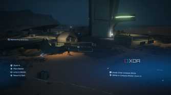 Scouting an enemy base in Death Stranding 2.