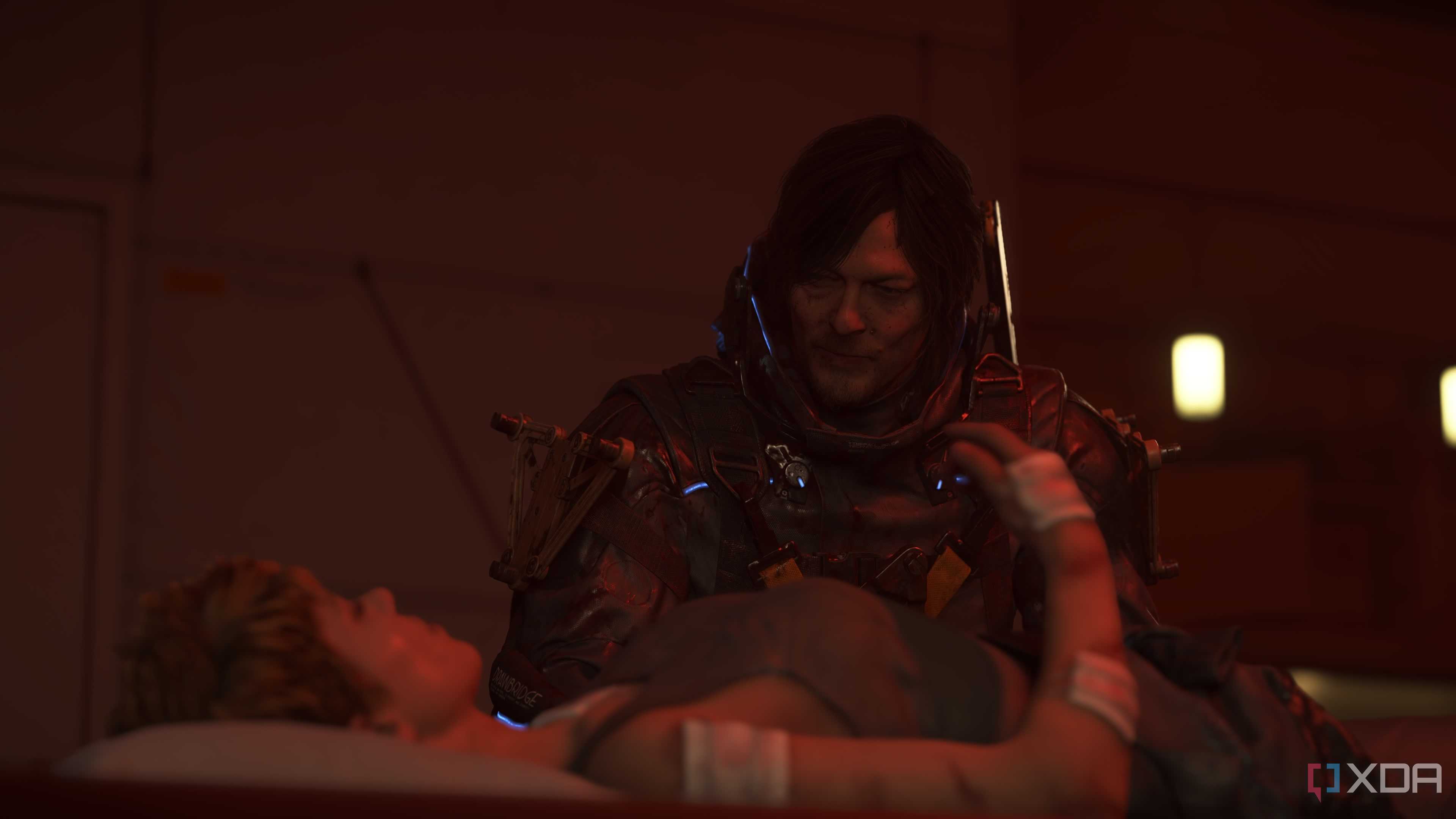 Sam and Fragile in Death Stranding 2.