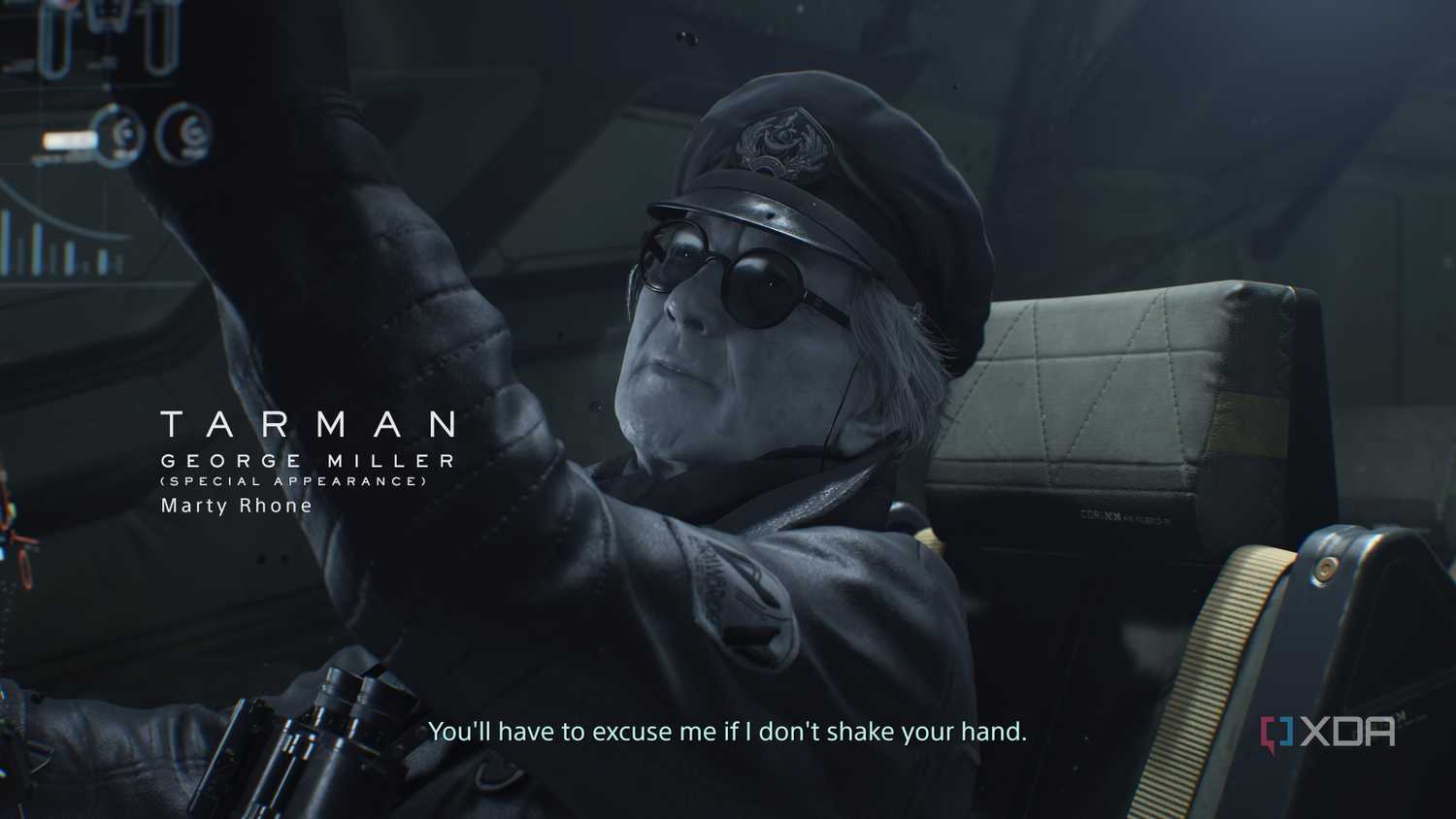 George Miller as Tarman in Death Stranding 2.