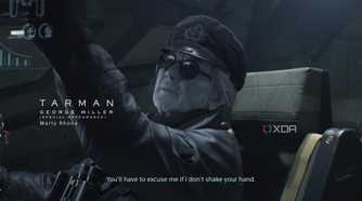 George Miller as Tarman in Death Stranding 2.