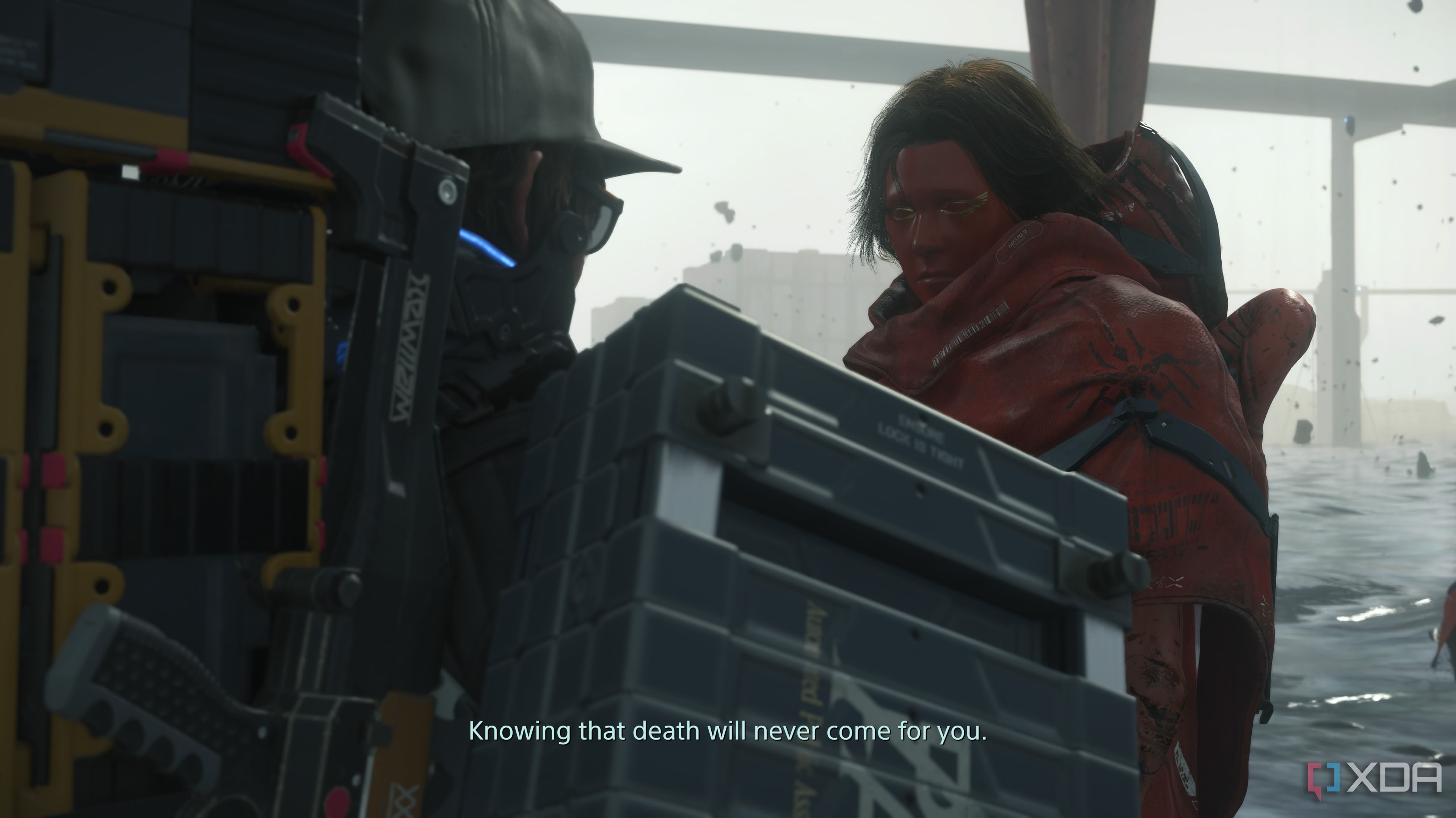 Higgs and Sam in Death Stranding 2.